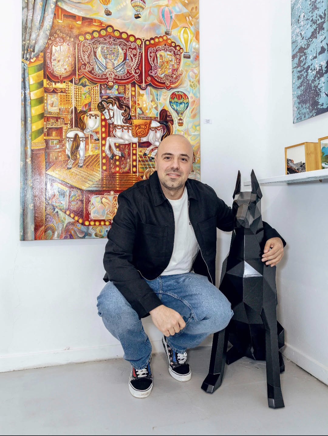 Retrato del escultor Toni Torres